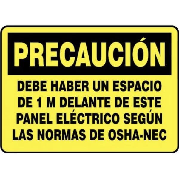 Accuform Caution Sign, SHMELC639VA SHMELC639VA - main